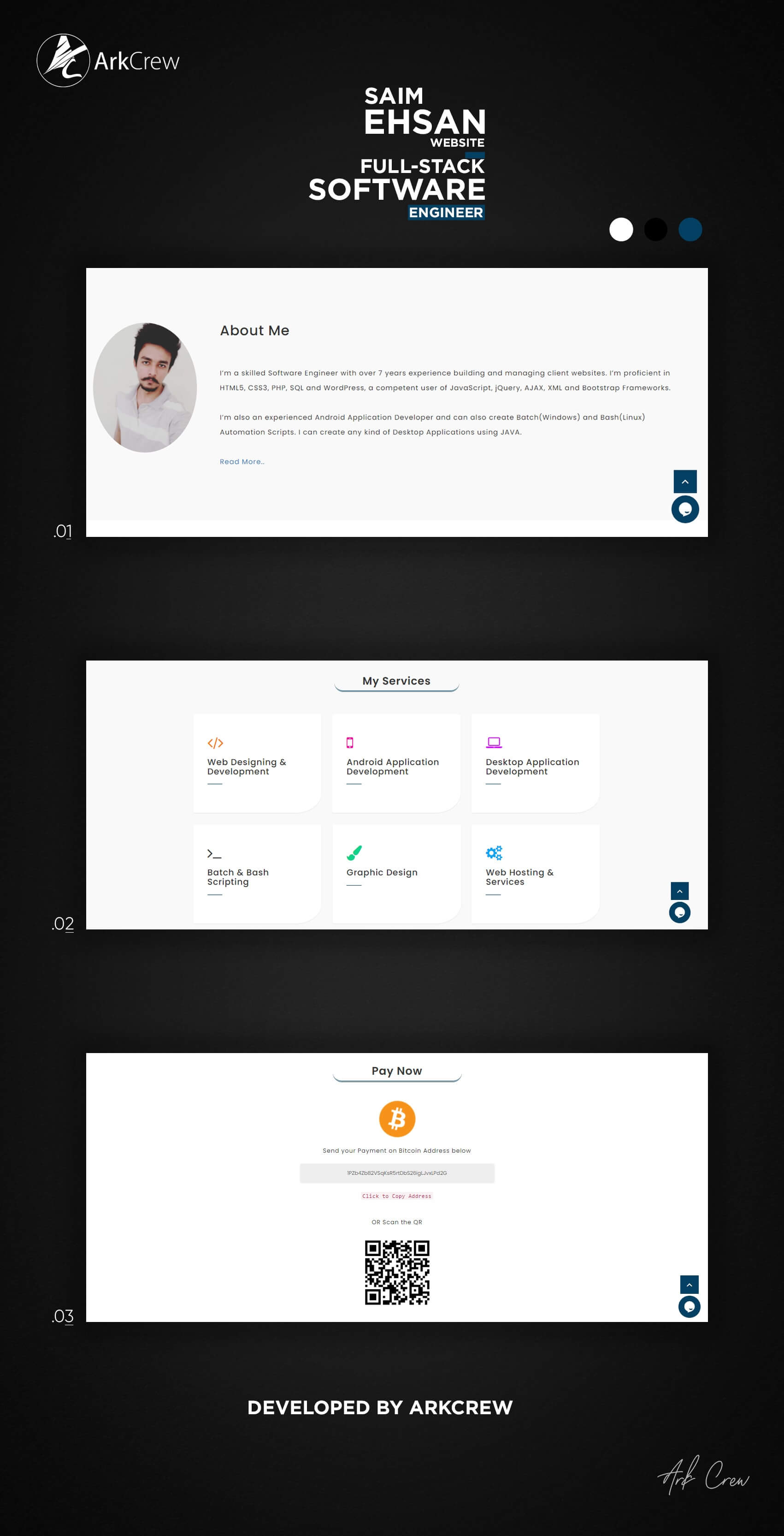 Portfolio - screenshot 1