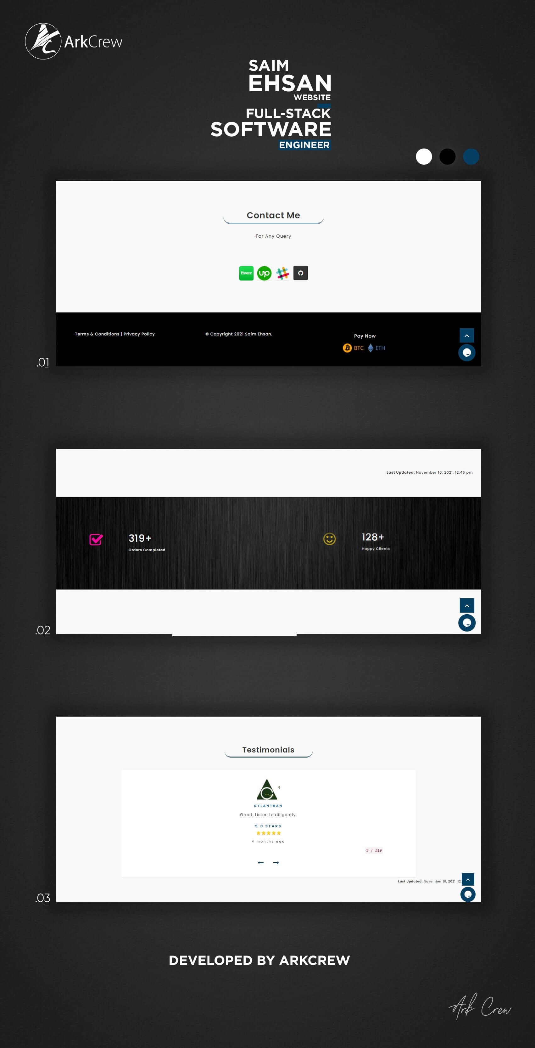 Portfolio - screenshot 2